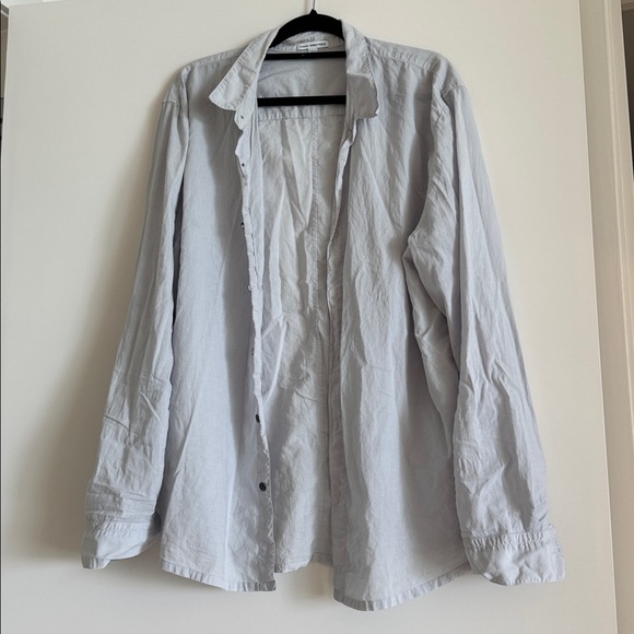 James Perse Soft Gray Shirt - Picture 1 of 5